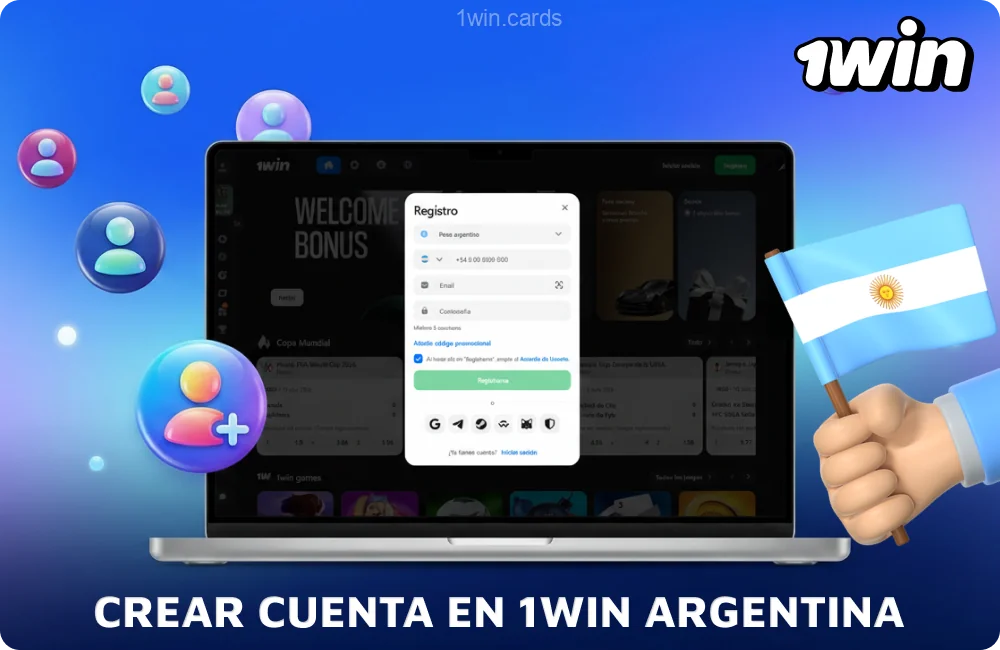 Al registrarte en 1win Argentina, tendrás acceso a las apuestas, al casino y a un bono de bienvenida de hasta el 500 %