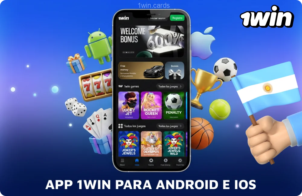 Descarga la app de 1win para tener acceso rápido a las apuestas deportivas y al casino en línea